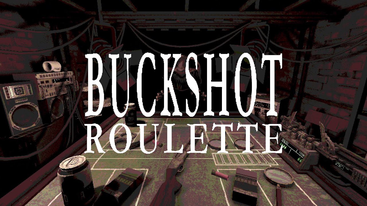 命がけの頭脳バトル!ショットガンロシアンルーレット【Buckshot Roulette / バックショットルーレット】 - YouTube