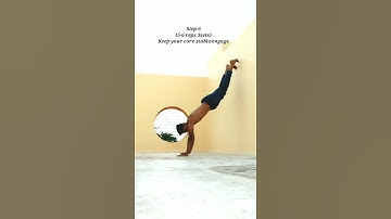 10 easy steps Handstand tutorial. 😉👍#handstand#bodyweightexercise #calisthenics #fitnessmotivation