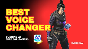 Trolling teammate with the BEST APEX voice changer - Dubbing AI