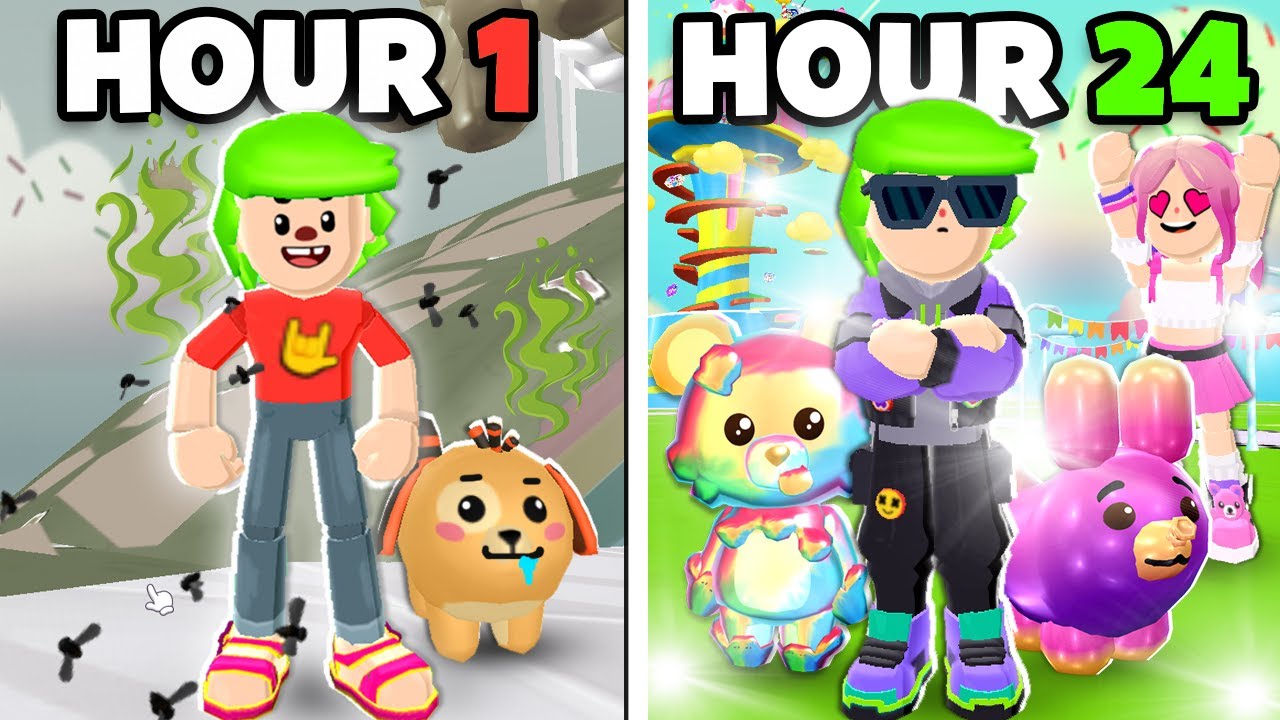 🤑 I spent 24 Hours in PK XD Anniversary