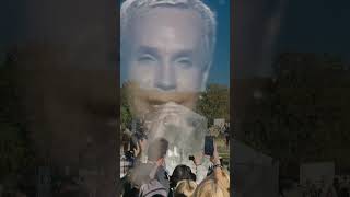 Открытие памятника Бориса Моисеева 27.09.2023г. Автор видео указан в описании  #борисмоисеев