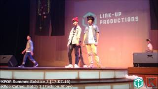 Kpop Cuties Batch 3 Fashion Show Feat. Joshua Jacobe On Kpop Summer Solstice 3