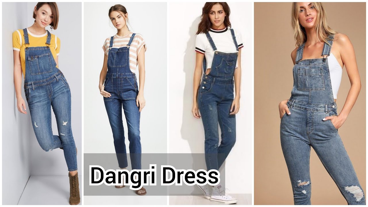 Latest Dangri Design 2021|Denim Dangri Dress 2021|Denim Dangri Design  2021|Stylish Denim Dangri 2021 - YouTube