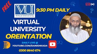 Virtual University Online Orientation ( Day-1 )
