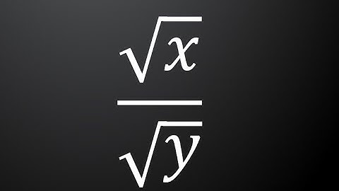 How to Divide Radical Expressions (Tagalog-Explained)