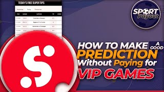 How to Make 100% PREDICTION By yourself without Paying for VIP Games #betting screenshot 2