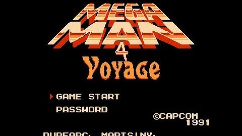Mega Man 4 Voyage No-Damage Video