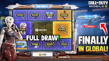 Buying New Legendary AK117 - BAIYUEKUI in CODM | Destiny Reborn Draw Cod Mobile