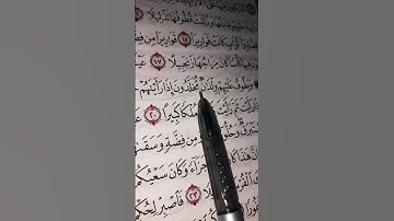 سورة الانسان #quran #القرآن_الكريم #المصحف 🌻