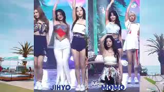 Twice - Alcohol Free Park Jihyo & Hirai Momo Dance Comparison