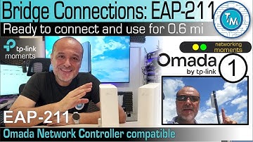 How to Extend your Network to Remote Areas Wirelessly? | Our review of Omada EAP211-Bridge KIT