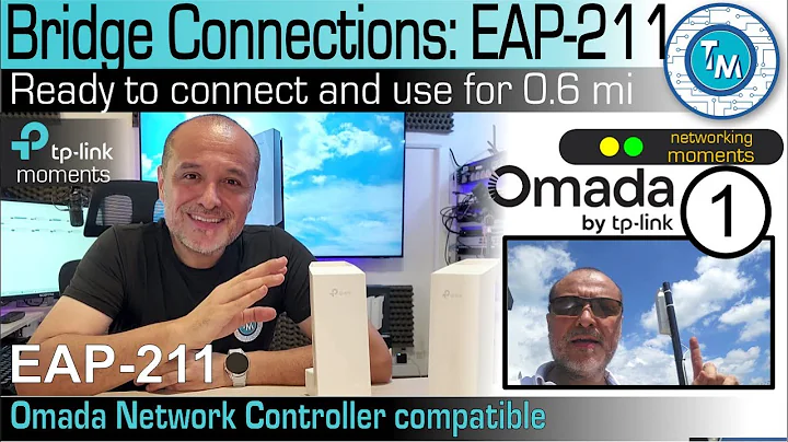 How to Extend your Network to Remote Areas Wirelessly? | Our review of Omada EAP211-Bridge KIT