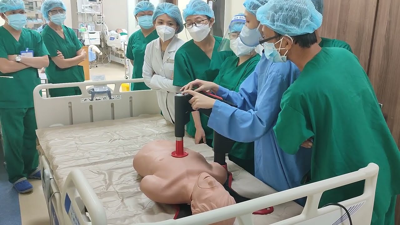 HDSD máy ép tim corpuls cpr tại BV Tâm Anh TP HCM