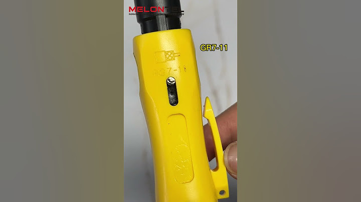 Cable Stripper - Simple Operation. For coaxial cables