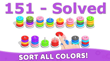Color Hoop Stack - Level 151