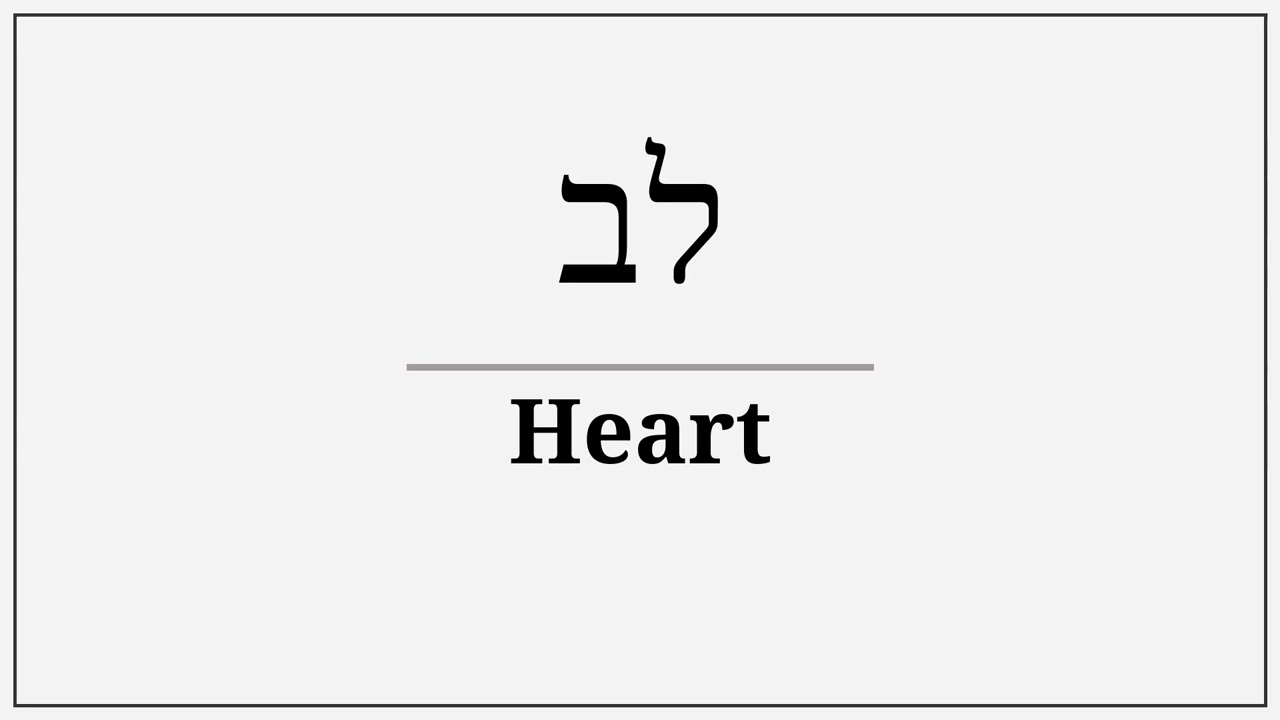 How Do You Say Heart In Hebrew YouTube How Do You Say Heart In Hebrew YouTube