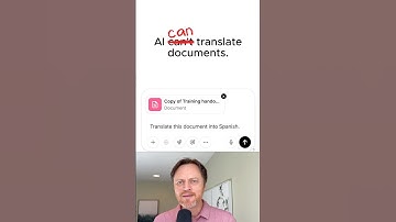 Translate Training Docs with AI #training #translate #aiproductivity