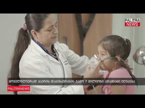 ყოველწლიურად ჰაერის დაბინძურების გამო 7 მილიონი ადამიანი იღუპება