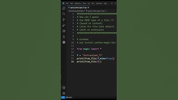 How can I guess the MIME type of a file #python