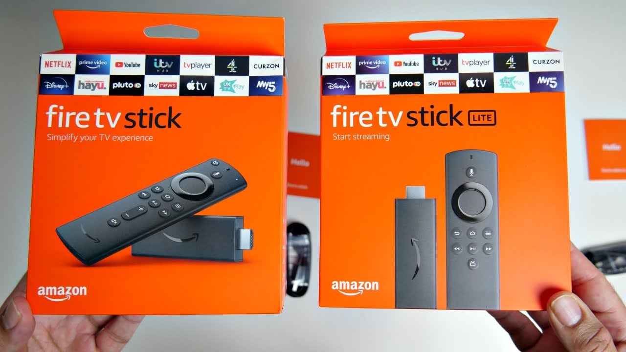 2020  Fire TV Stick (3rd GEN) vs Fire TV Stick Lite