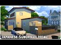 Japanese Suburban Home | The Sims 4 Speed Build