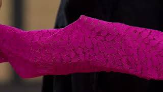 LOGO Layers by Lori Goldstein Stretch Lace Leggings on QVC