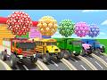 Bingo + Wheels On the Bus song - Wheels shaped like soccer balls - Baby Nursery Rhymes &amp; Kids Songs