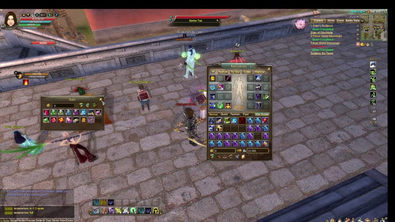 Playin perfect world