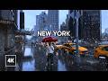 Winter Walk In MANHATTAN Light Snow In New York Walking Tour NYC 