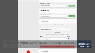 Nominate your favorites for Best of Madison