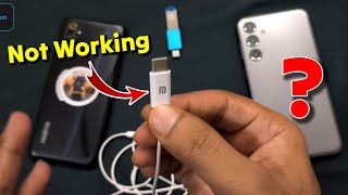 Type C Earphones Not Working Realme || Type c Pendrive Not Detected in Mobile || otg setting