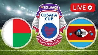 ? LIVE: Madagascar Women vs Eswatini Women | COSAFA Womens Cup 2023.