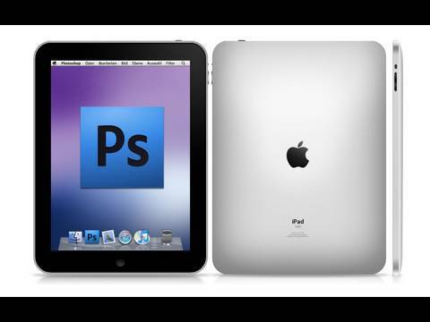Photoshop: Apple iPad - YouTube