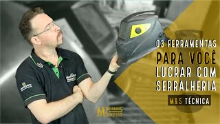 As Ferramentas Essenciais Para Começar Uma Serralheria Aí Na Sua Marcenaria.