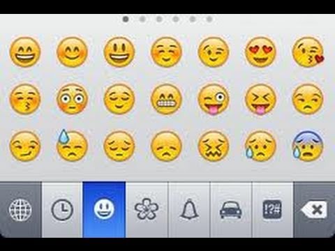 Como Chegar Emoji (símbolos) em seu iPhone / iPod Touch FREE (sem jailbreak)