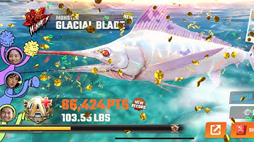 Glacial blade Monster catch in Key West:Fishing Master 2024-Part-19