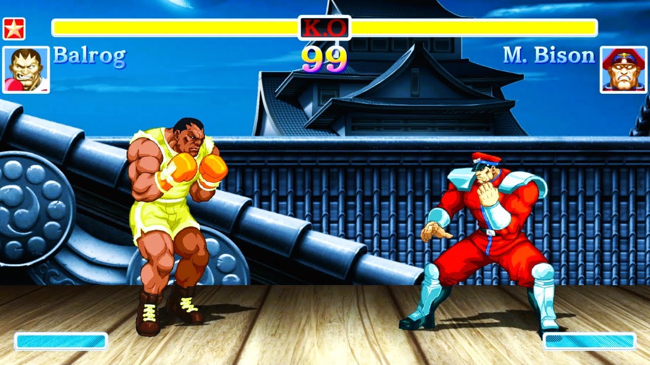 Balrog vs M.Bison (Hardest) Street Fighter 2: - YouTube