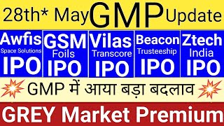 Awfis Space IPO | Awfis Space IPO GMP | Stock Market Tak | Vilas Transcore IPO | Ztech India IPO