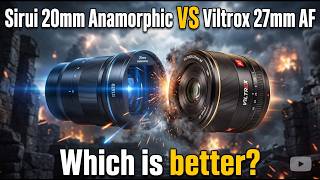 Sirui 20mm AF T1.8 Anamorphic vs. Viltrox 27mm f/1.2 Pro | Anamorphic vs Spherical!