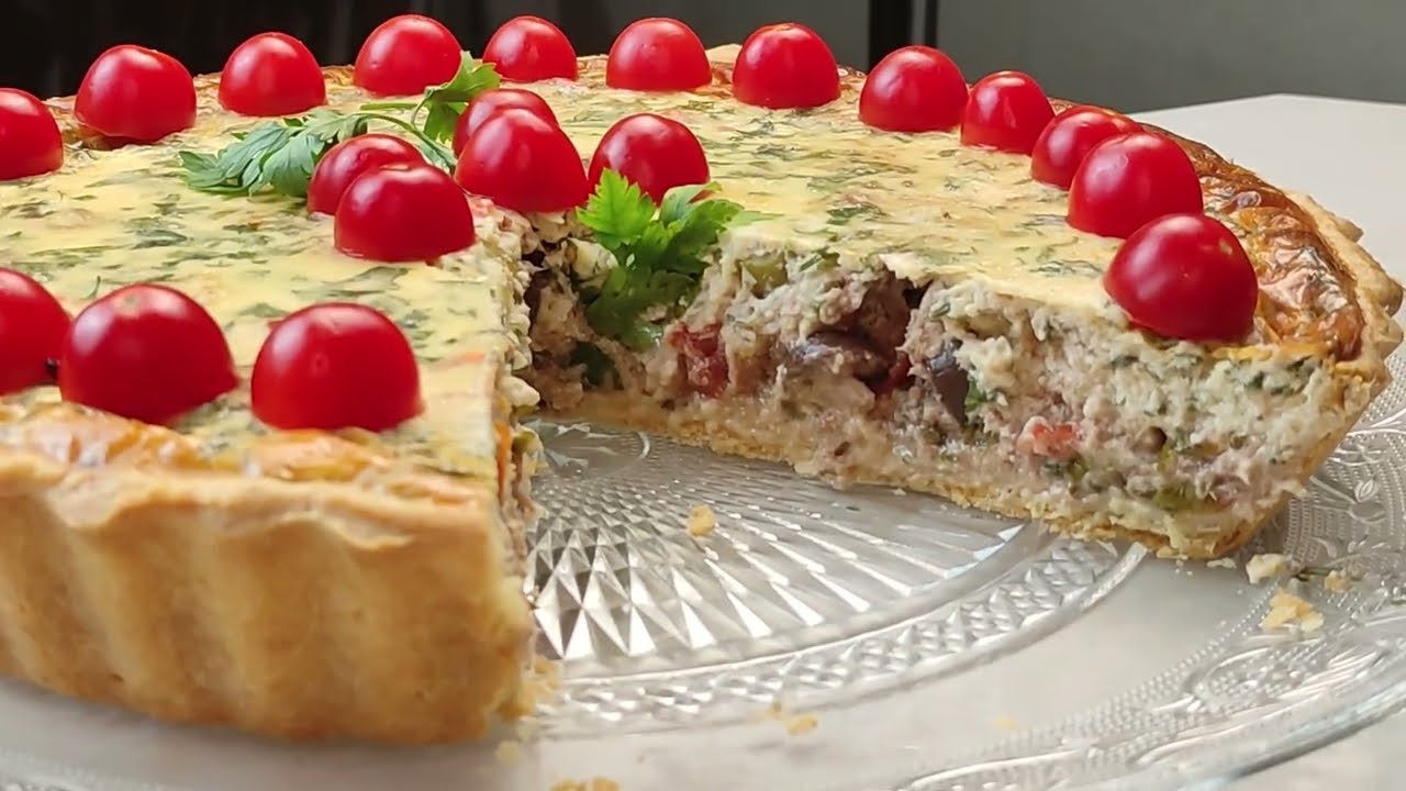 QUICHE CREMOSA DE ATUM DELICIOSA | RECEITA FÁCIL