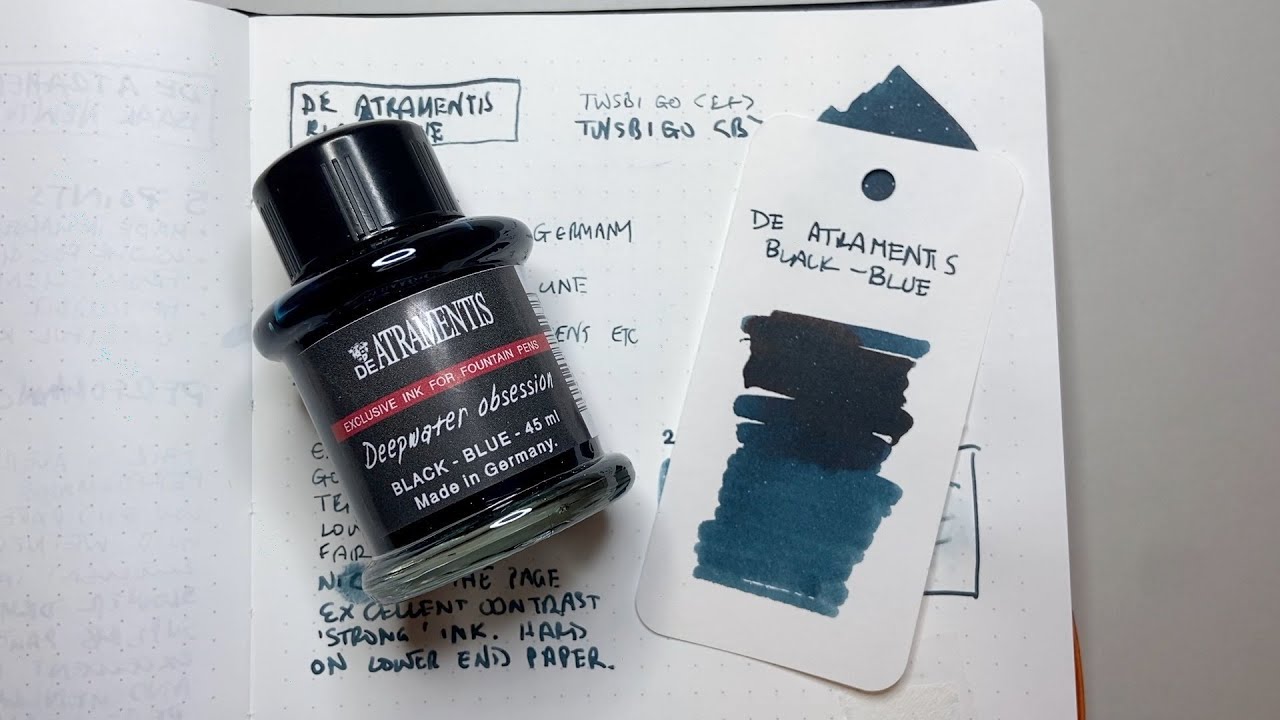 The Best Black Fountain Pen Ink