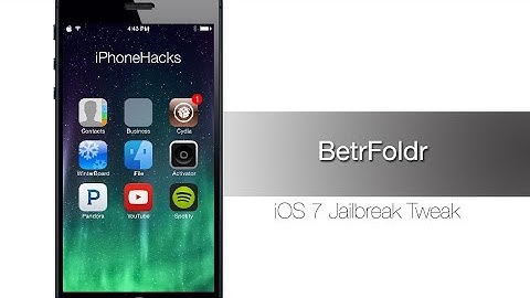 BetrFoldr iOS 7 Jailbreak Tweak: Hands-on - iPhone Hacks