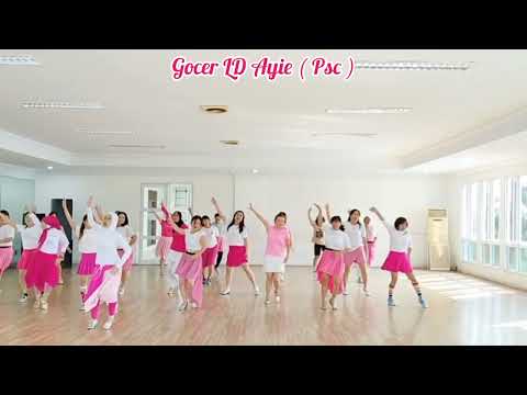 Come On Barbie||Line Dance||Choreo By Uli Elfrida (INA)||Beginner Level