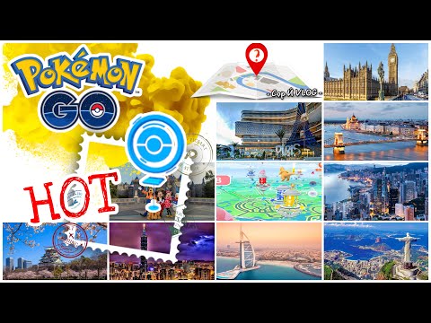 ✈✨Gợi ý các địa điểm nhiều GYM & Pokéstop trong Pokémon Go | Hot Spots | Cọp Ú VLOG