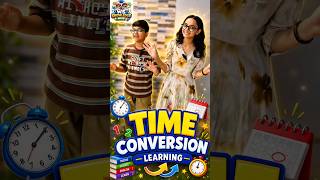 Time Conversion Learning 🕕 in Hindi #learnenglish #teaching #viralshorts #educationalvideo