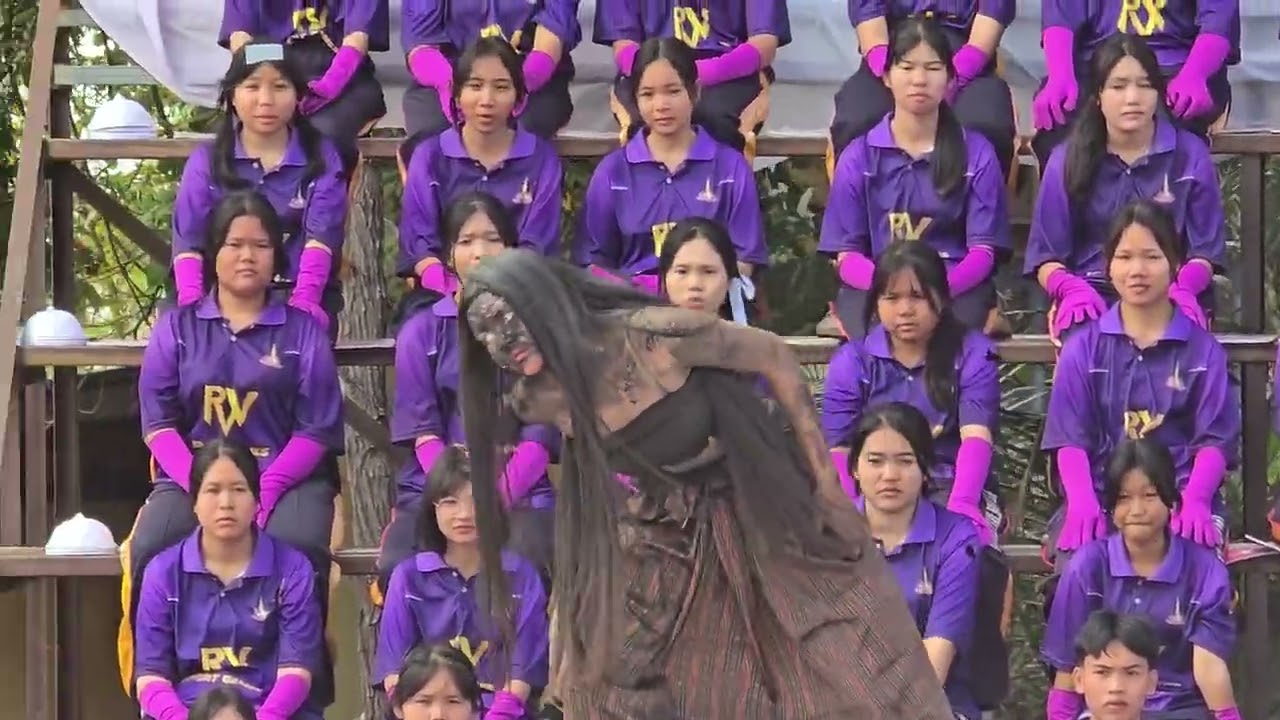 การประกวดกองเชียร์และเชียร์ลีดเดอร์ สีม่วง💜 โรงเรียนปลาปากวิทยา ประจำปีการศึกษา 2568