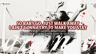 Mónica Naranjo - I Ain't Gonna Cry (Lyrics + Traducida al Español)