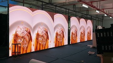 P2.9 LED Display, HD video wall. Modular LED panels, Quickly assemble and tear down.