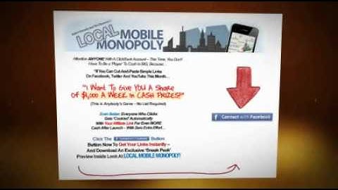 Local Mobile Monopoly by Adam Horwitz