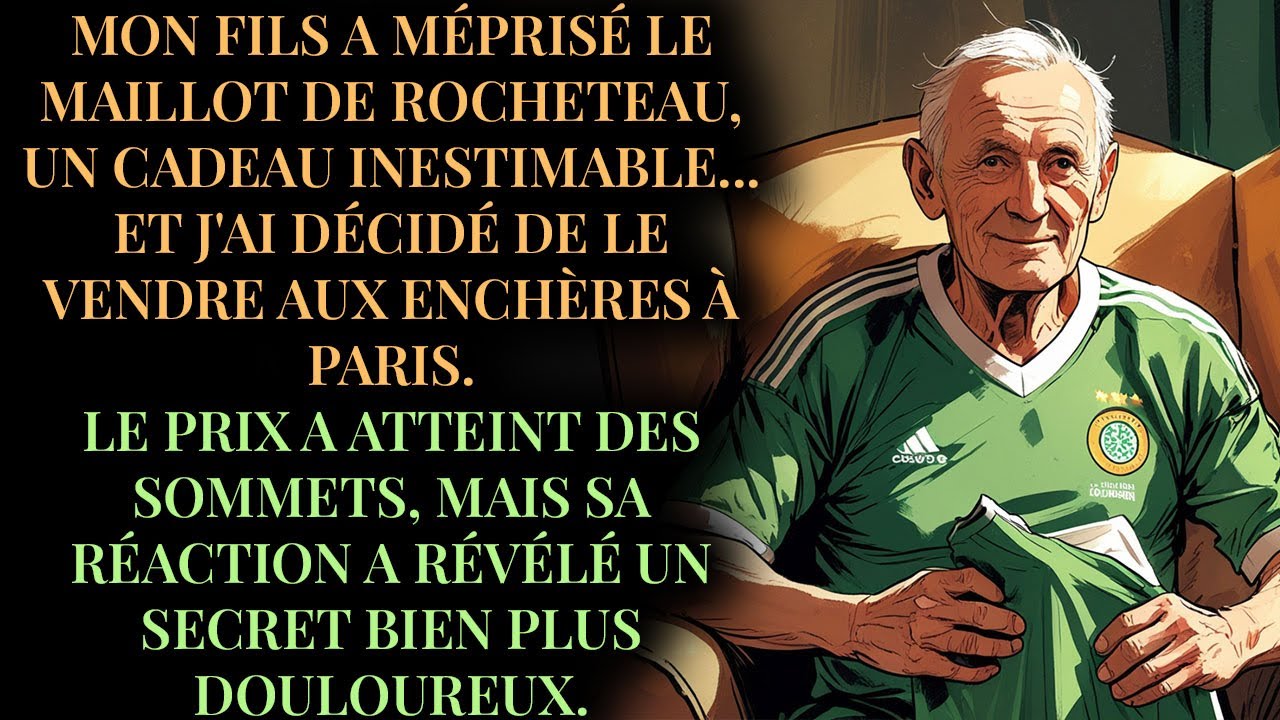 J'AI OFFERT UN MAILLOT DES VERTS À MON FILS... — Il ne savait pas qu'il valait une FORTUNE